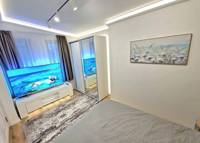 Apartman Luxury Apartment. 75 Inches Tv