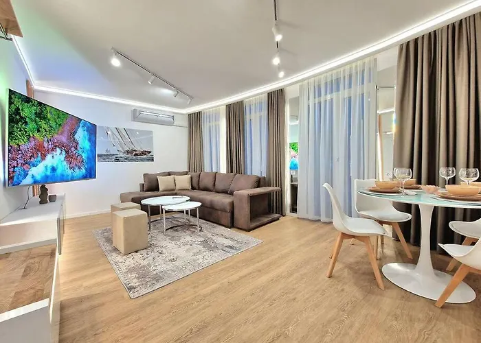 Apartman Luxury Apartment. 75 Inches Tv *